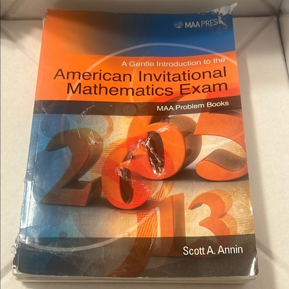 American Invitational Mathematics Exam Book Fair Used Condition